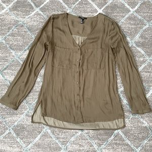 Forever 21 Button Up Blouse